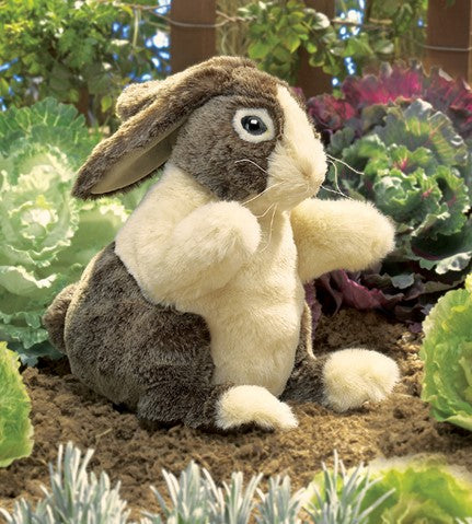Folkmanis: Dutch Rabbit Puppet - Ages 3+