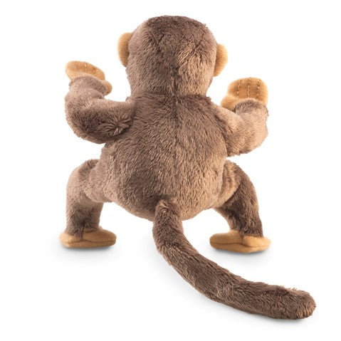 Folkmanis: Mini Monkey Finger Puppet - Ages 3+