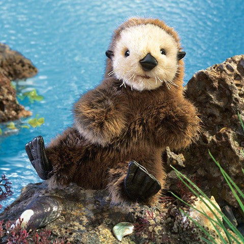 Baby Sea Otter Puppet - Ages 3+