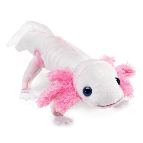 Folkmanis: Axolotl Puppet - Ages 3+