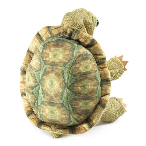 Folkmanis: Standing Tortoise Puppet - Ages 3+