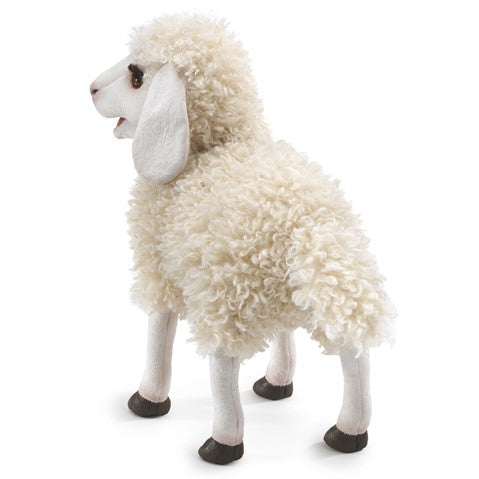 Folkmanis: Woolly Sheep Puppet - Ages 3+