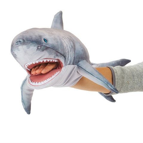 Folkmanis: Great White Shark Puppet - Ages 3+