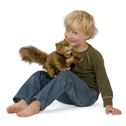 Folkmanis: Red Squirrel Puppet - Ages 3+