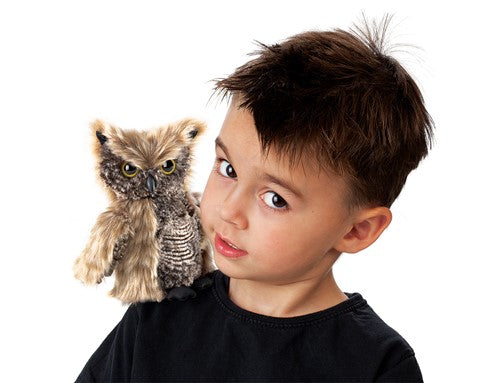 Folkmanis: Screech Owl Puppet - Ages 3+