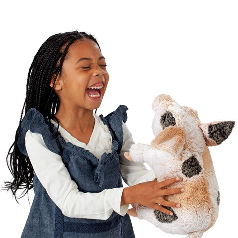Folkmanis: Grunting Pig Puppet - Ages 3+