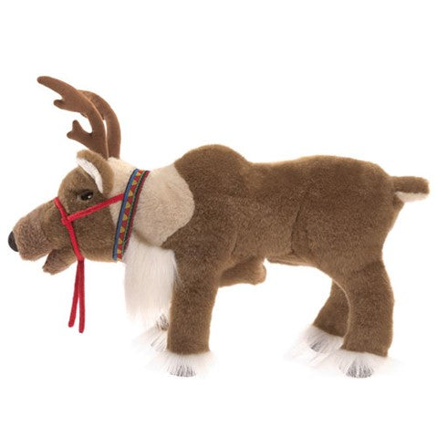 Folkmanis: Reindeer Puppet - Ages 3+