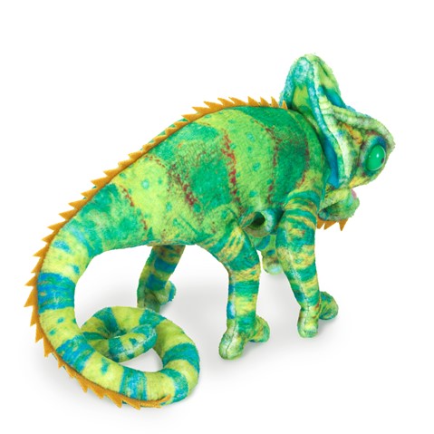 Folkmanis: Mini Chameleon Finger Puppet - Ages 3+