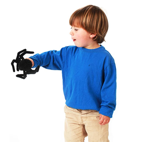 Folkmanis: Mini Spider Finger Puppet - Ages 3+