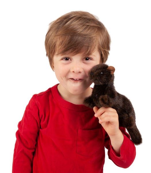Mini Mink Finger Puppet-Folkmanis