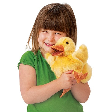 Folkmanis: Duckling Puppet - Ages 3+