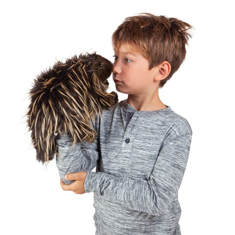 Folkmanis: Porcupine Puppet - Ages 3+