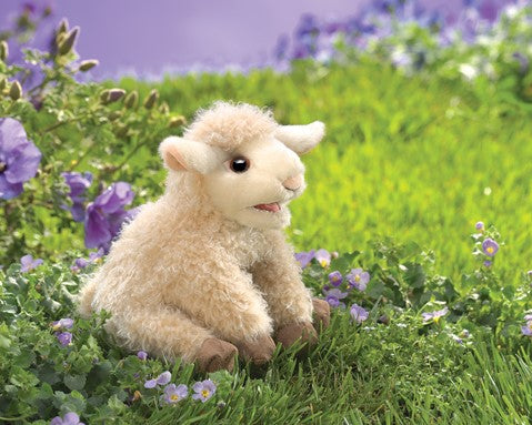 Folkmanis: Small Lamb Puppet - Retired - Ages 3+