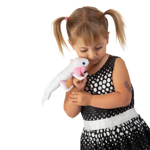 Folkmanis: Axolotl Puppet - Ages 3+
