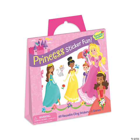 PK: Reusable Sticker Tote: Princess - Ages 3+