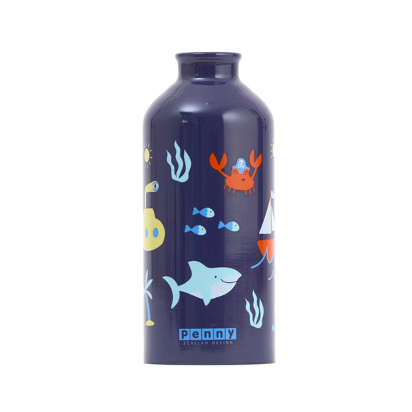 Stainless Steel Drink Bottle: Anchors Away - Ages 12mths+