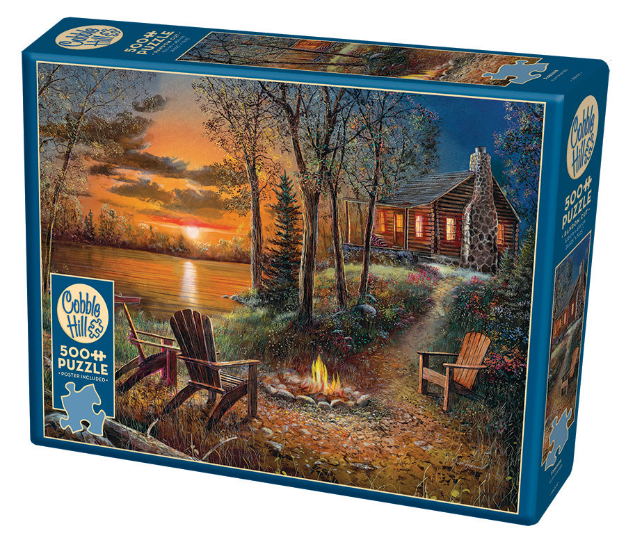 Fireside: 500 Piece Puzzle - Ages 8+