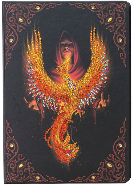 Crystal Art Notebook Kit: Phoenix Rising - Ages 8+