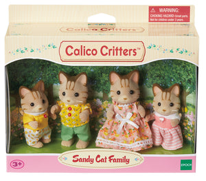 Sandy Cat Family - Ages 3+