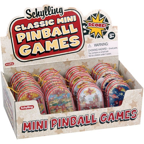 Classic Mini Pinball Game - Ages 3+