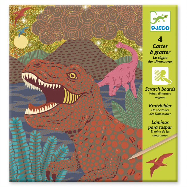 Scratch Cards / When Dinosaurs Reigned - Ages 7+