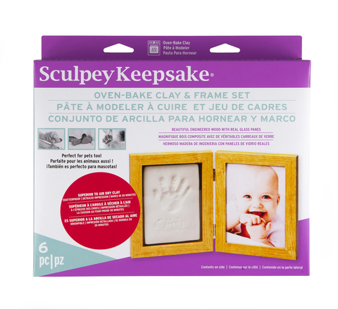 Sculpey Keepsake: Oven-bake Clay & Frame Set - Ages 8+