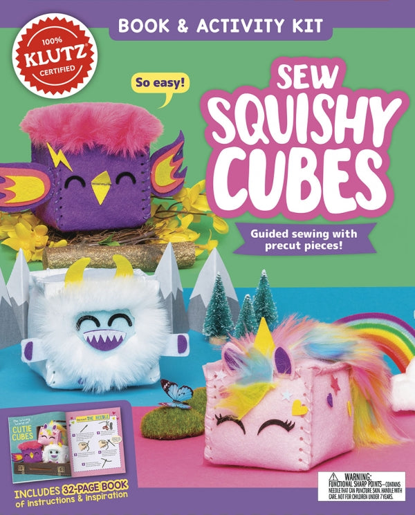 Klutz: Sew Squishy Cubes 7+