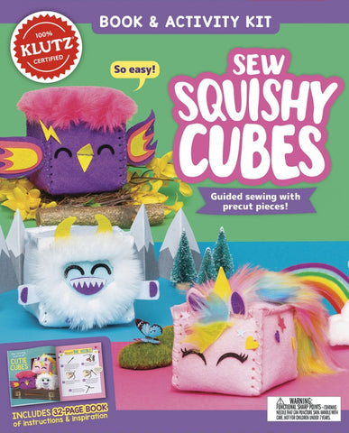 Klutz: Sew Squishy Cubes 7+