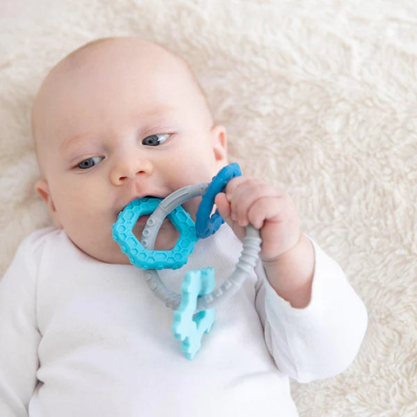 Silicone Teething Charms: Multiple Colours Available - Ages 3mths+