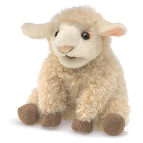 Folkmanis: Small Lamb Puppet - Retired - Ages 3+