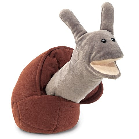 Folkmanis: Snail Puppet - Ages 3+