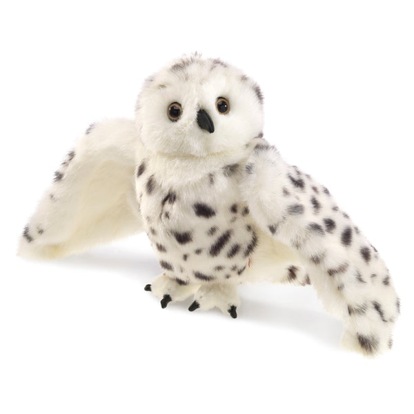 Folkmanis: Snowy Owl Puppet - Ages 3+