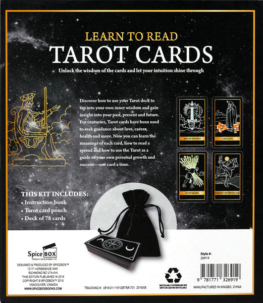 SB: Learn to Read Tarot Cards - Ages 8+