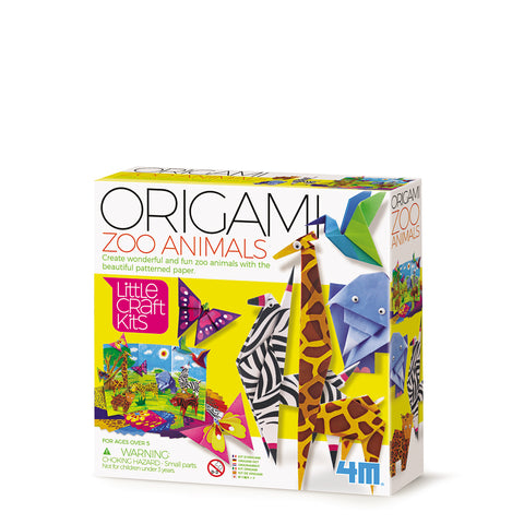 Little Craft Kits: Origami Zoo Animals - Ages 5+