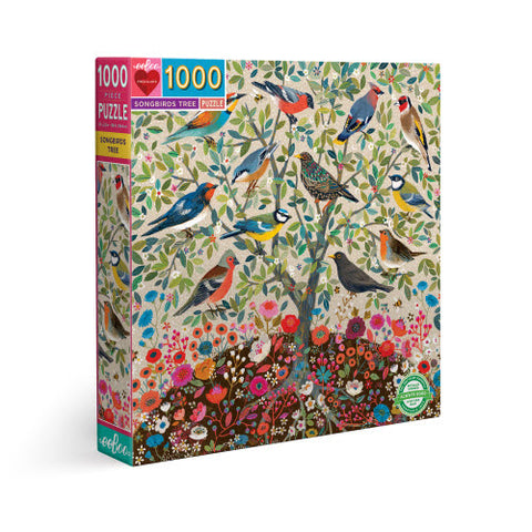 1000pc Puzzle: Songbirds Tree