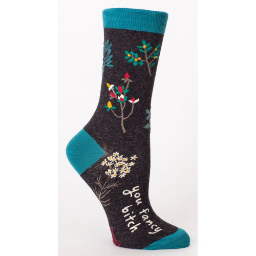 Blue Q: You Fancy Bitch Women's Crew Socks - Size 5-10