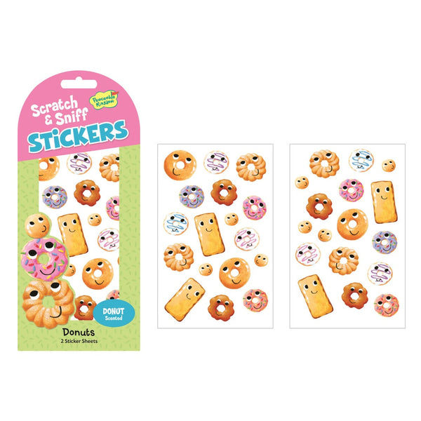 Stickers: Scratch & Sniff Donuts - Ages 3+