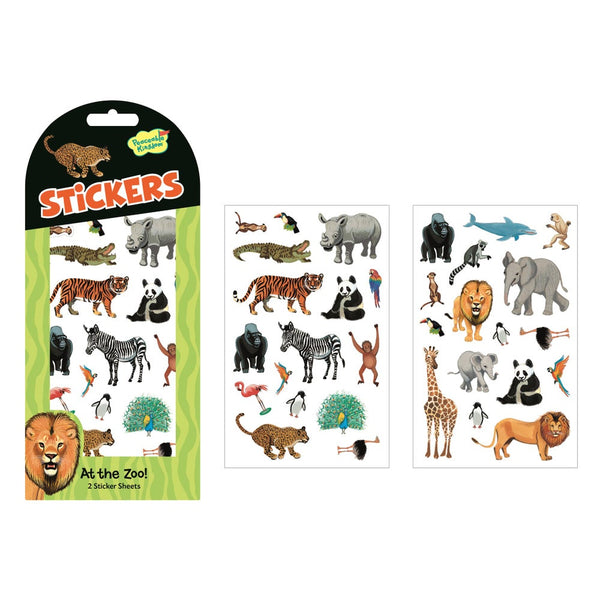 Stickers: At the Zoo! - Ages 3+