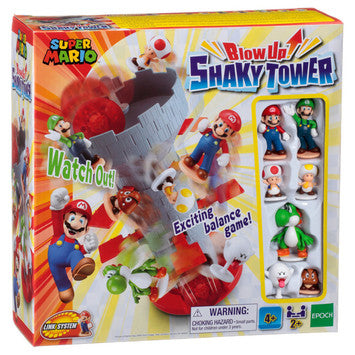 Super Mario: Blow Up! Shaky Tower - Ages 4+