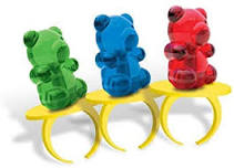 Teddy Ring Pop Sours - Ages 4+