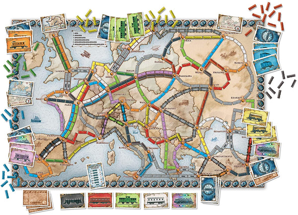 Ticket to Ride: Europe - Ages 8+