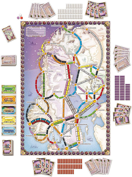Ticket To Ride: Nordic Countries - Ages 8+