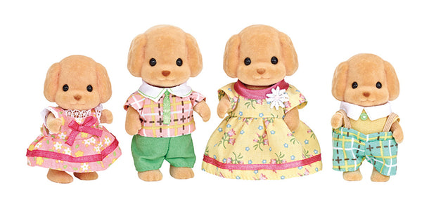 Toy Poodle Family Calico Critters