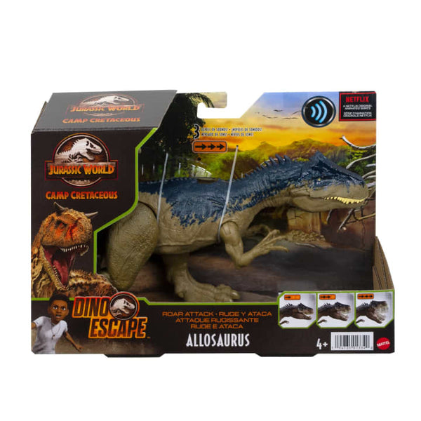 Jurassic World Roar Attack Allosaurus - Ages 4+