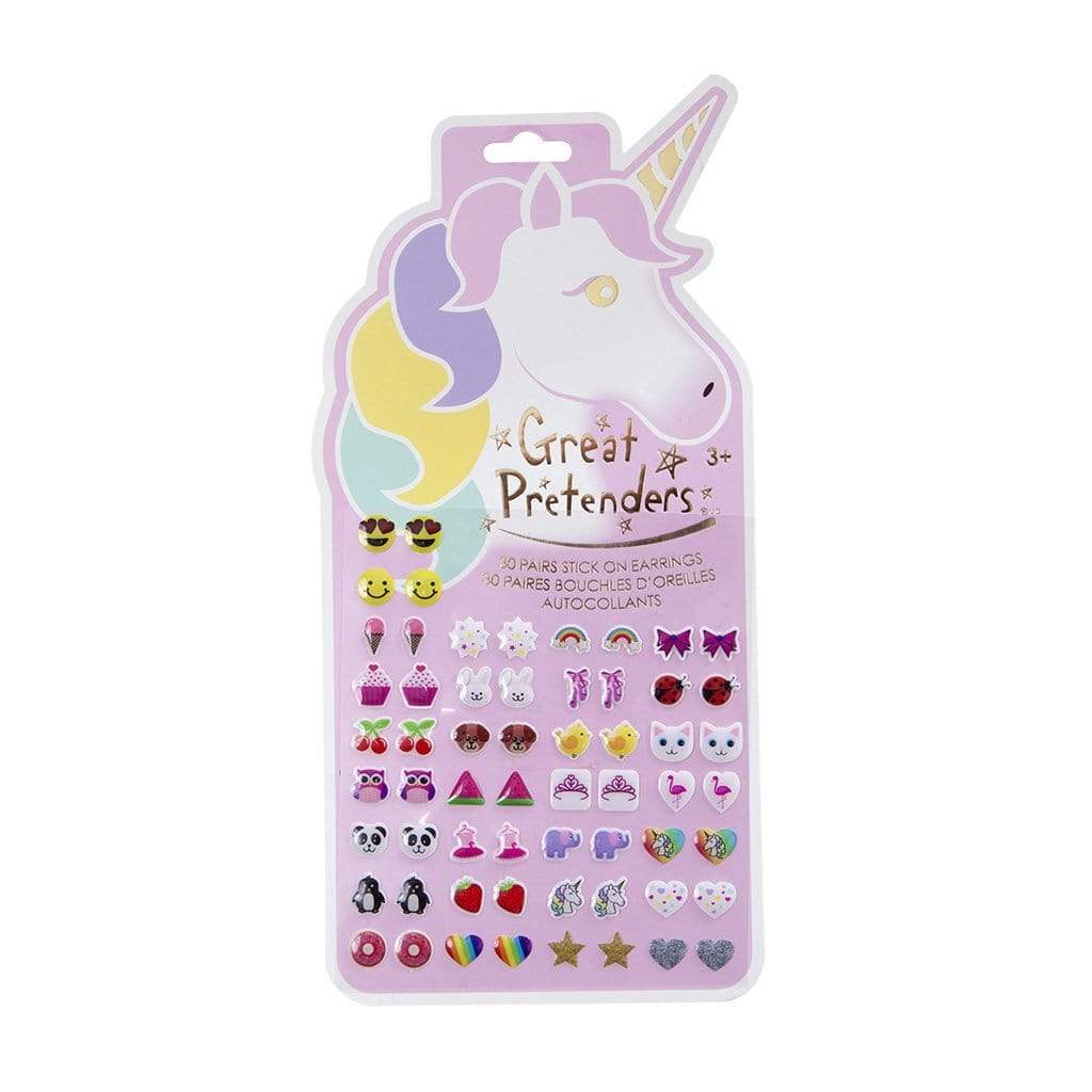 Unicorn Stick-on Earrings - Ages 3+