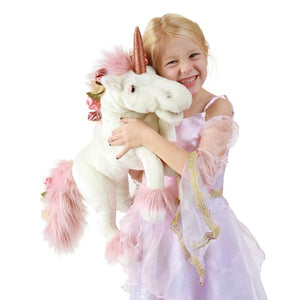Unicorn with Music Box Puppet - Ages 3+