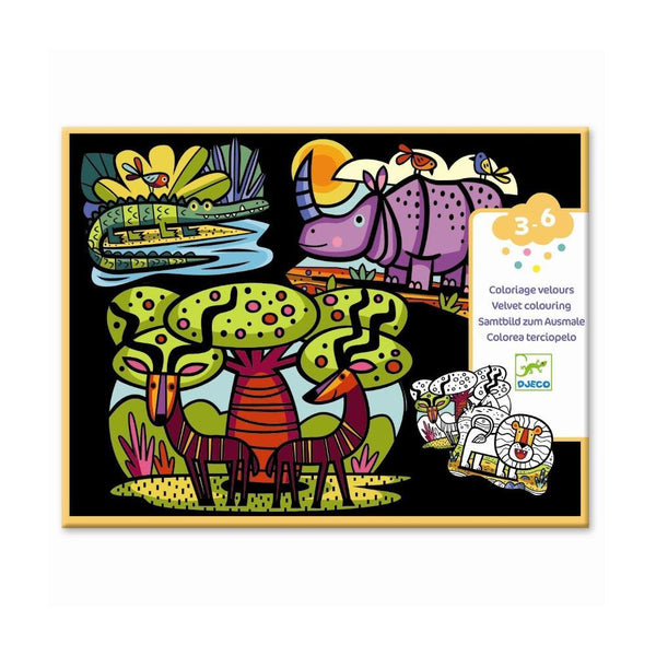 Colouring / Animals of the Savannah - Ages 3+