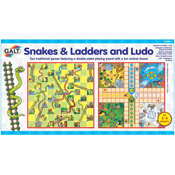 Galt: Snakes & Ladders and Ludo - Ages 3+