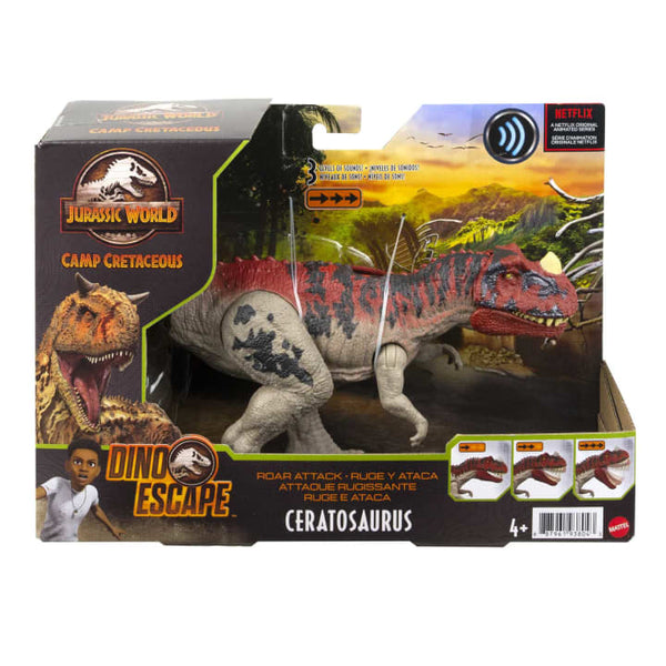 Jurassic World Roar Attack Ceratosaurus - Ages 4+