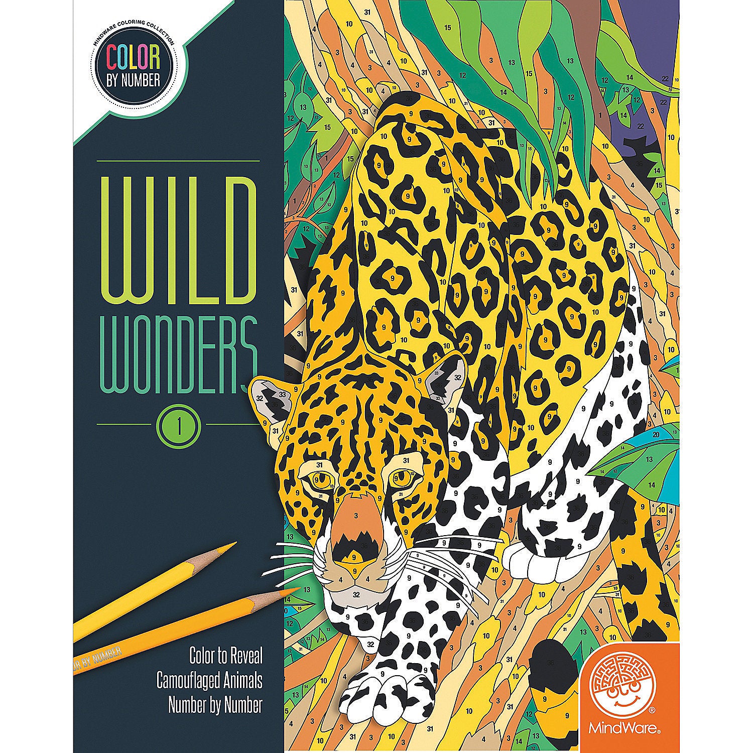 Wild Wonders Colouring Book #1